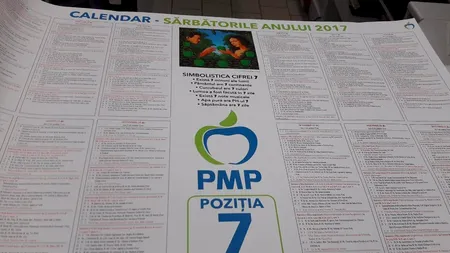 PMP Argeș și-a făcut calendar religios cu Adam și Eva. „PSD e incult, noi suntem niște băieți subțiri