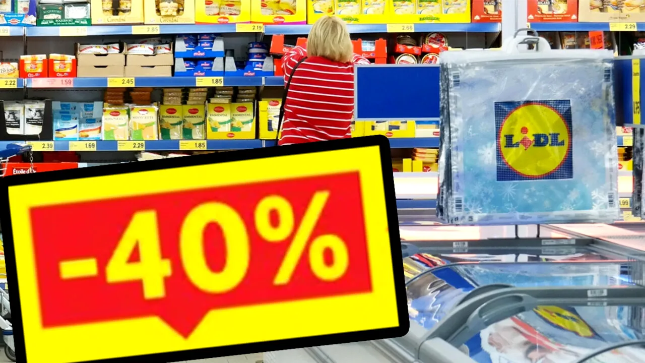 Produsul alimentar redus cu 40% începând de astăzi, în LIDL. Majoritatea românilor îl consumă zilnic