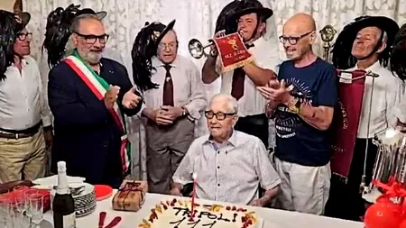 „Tripolino”, cel mai bătrân bărbat din Italia a murit la vârsta de 111 ani. El a descoperit secretul LONGEVITĂȚII: „Mese ușoare, însoțite de vin”