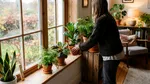 Trebuie îndepărtate de la geam plantele de apartament, odată cu venirea frigului? Le afectează sau nu variațiile mari de temperatură?