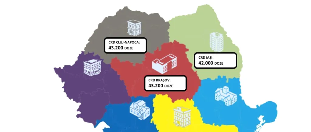 Bucureștiul, în fruntea topului județelor cu cele mai multe persoane vaccinate. Care este județul plasat pe ultimul loc