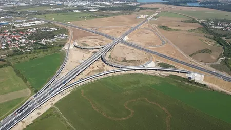 „Minune” pentru românii care vor să ajungă mai repede pe litoral. Șoferii pot circula pe ultimii 10 km ai AUTOSTRĂZII A0 care se intersectează cu A2