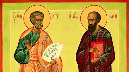 Sfinții Apostoli Petru și Pavel, sărbătoriți pe 29 iunie. Ce obiceiuri vor avea de respectat credincioșii și care sunt superstițiile acestei sărbători religioase