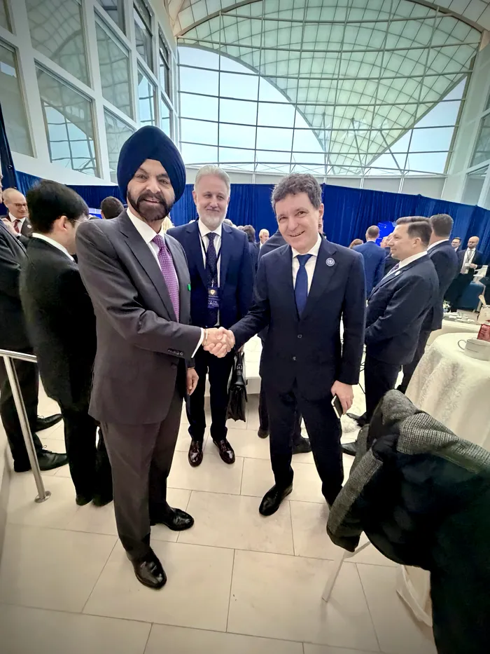 Nicușor Dan și Ajay Banga