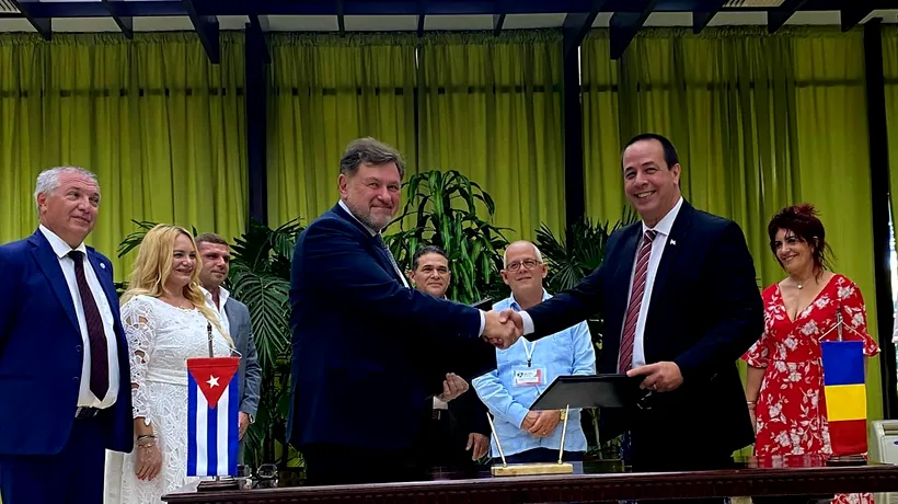 EXCLUSIV | Ministrul Sănătății, vizită oficială în Cuba. Alexandru Rafila, după semnarea Acordului de cooperare în domeniul Sănătății între România și Cuba: Dezvoltăm cooperarea cu statele din Regiunea Caraibilor”