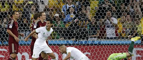 REZULTATE CUPA MONDIALĂ 2014. Islam Slimani, jucătorul meciului Rusia - Algeria 1-1. Rușii au fost eliminați