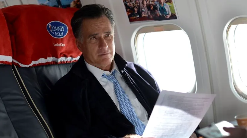 Mitt Romney, încurcat de uraganul Sandy