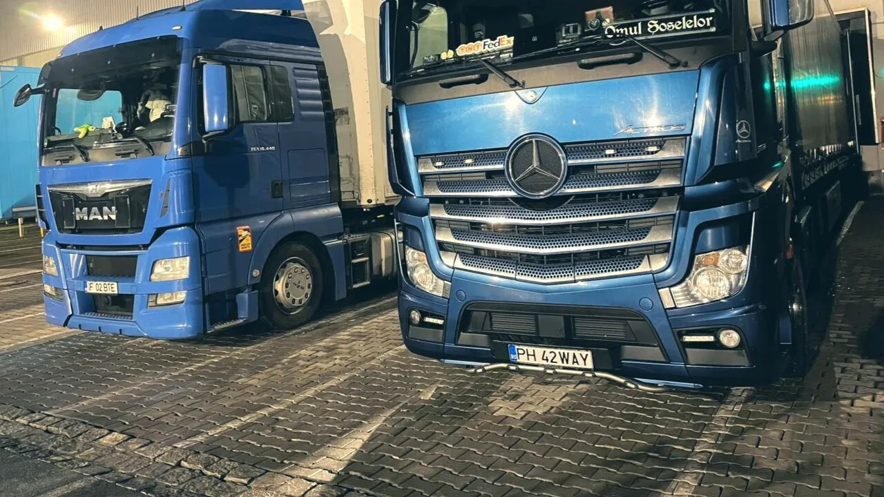 Ce a PĂȚIT un șofer român de tir după ce a blocat intenționat o mașină de poliție aflată în misiune, în Germania