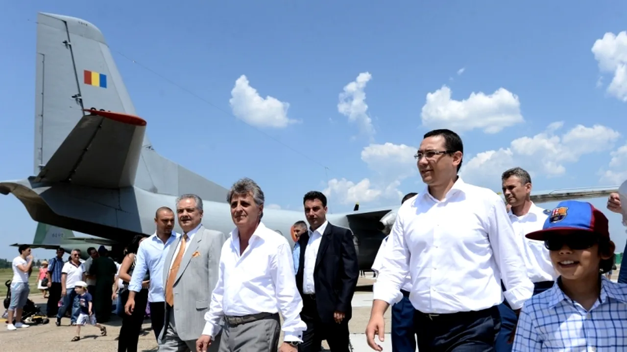 Ponta pleacă la Roma cu o aeronavă militară Spartan. Premierul ar putea fi primit de Papa Francisc