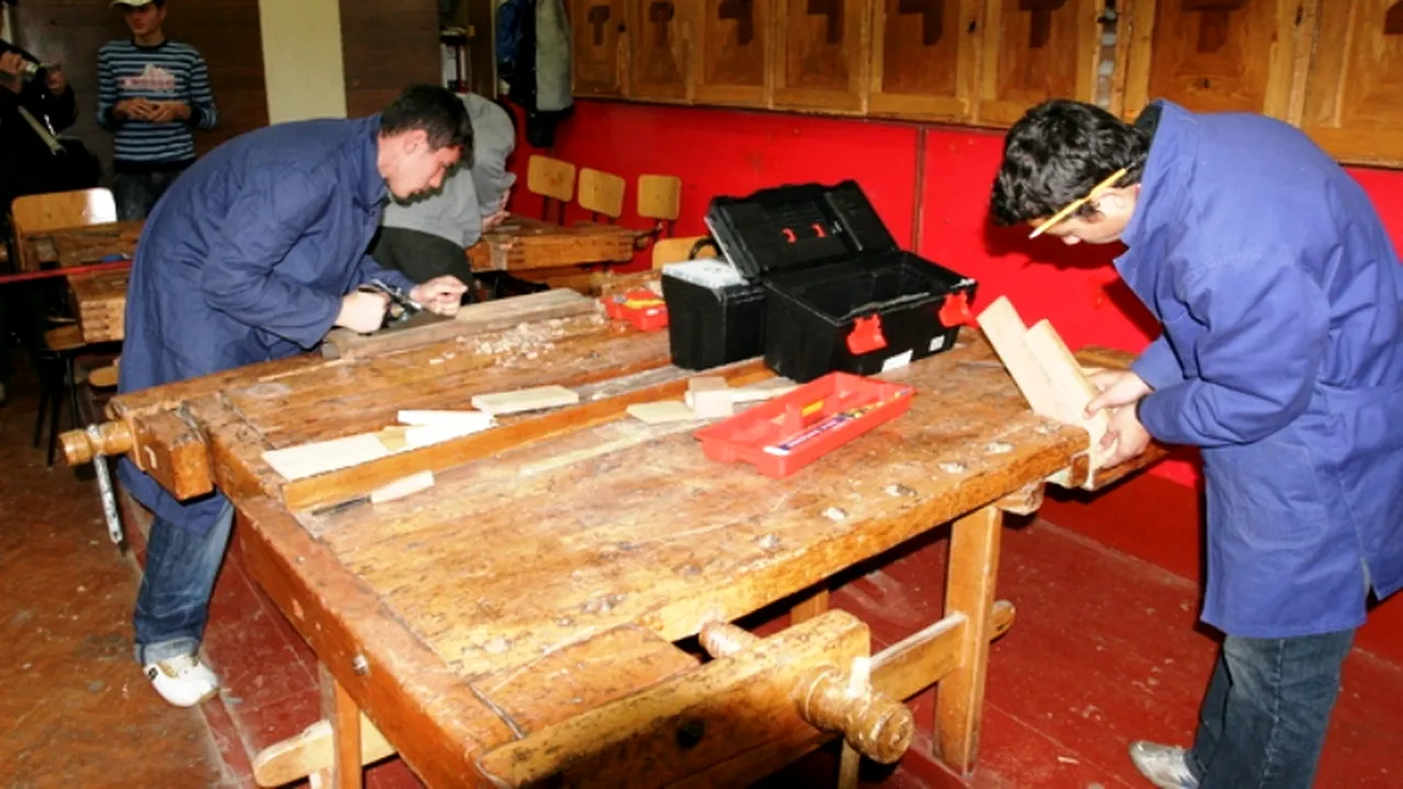 Peste 50% dintre tineri ar alege meserii pe care să le învețe rapid. Părinții îi împing către facultate