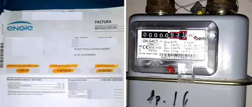 Un bărbat din Ploiești a primit o factură de 2.337 de lei la gaze: De 12 ani, nu mai locuiește nimeni acolo!