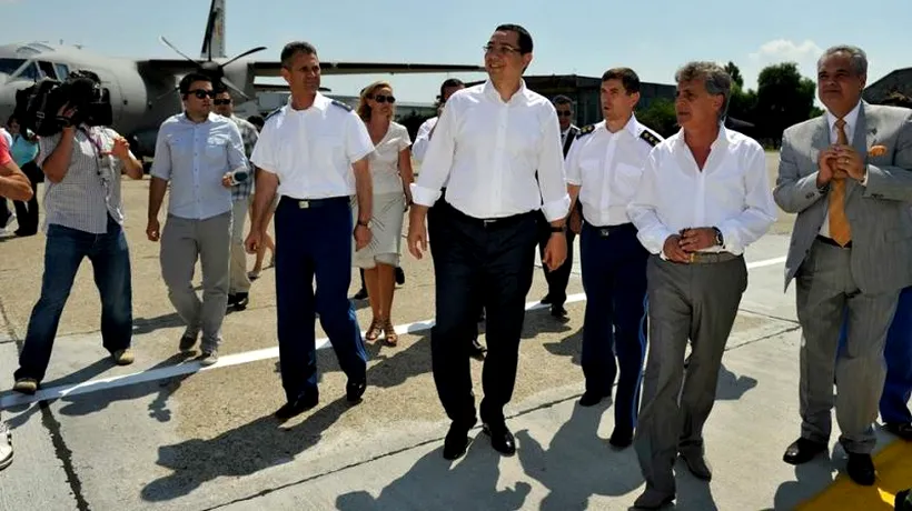 Ponta admite că va cumpăra un avion exclusiv pentru demnitari: Suntem singura țară din UE care nu are