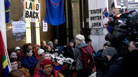 Greta Thunberg, reținută de Poliția norvegiană în timpul unui protest