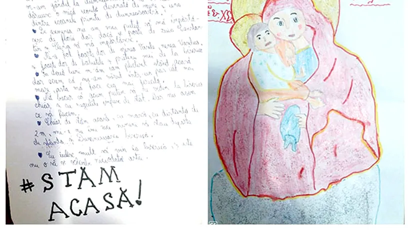 EMOȚIONANT. Scrisoarea unei fetițe de 11 ani către un preot din Huși: „Eu iubesc mult să vin la Biserică și asta n-o să se schimbe niciodată”