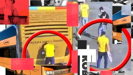 Imagini controversate cu liderul manifestanților din Piața Victoriei! George Simion, surprins într-o acțiune ilegală! / UPDATE: Prima reacție a protestarului-șef și a Poliției (VIDEO)