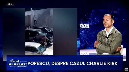 Ștefan Popescu: „Trebuia să se dea un comunicat de condamnare a uciderii lui Charlie Kirk. A fost o GREȘEALĂ a României”
