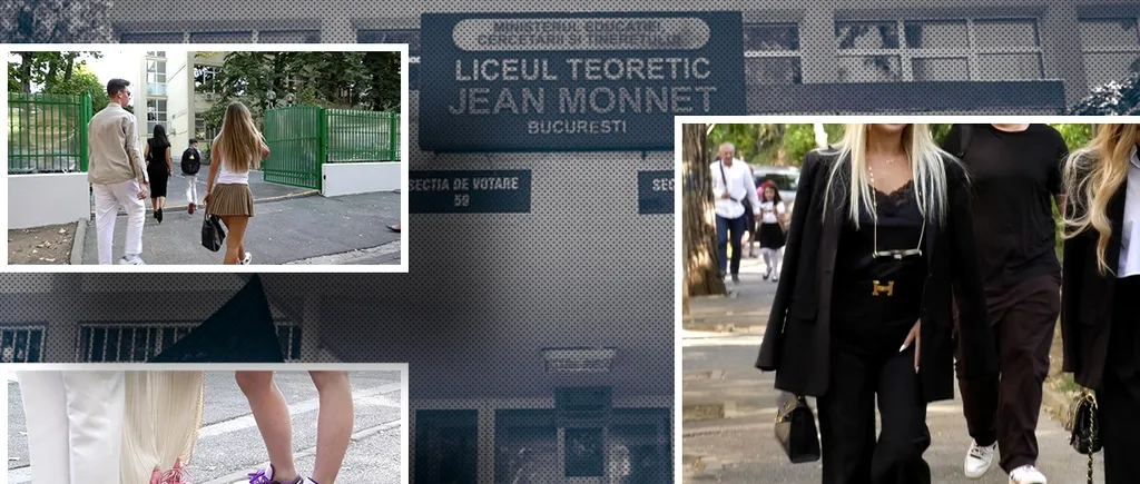 Prima zi de ȘCOALĂ la Liceul „Jean Monnet” din București. Ce ținute au ales elevii / „Am zis să fie cât mai simplu”