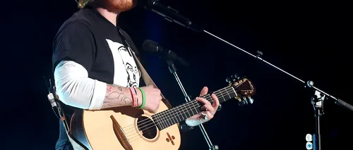 Ed Sheeran, record mondial pentru turneul cu cele mai mari încasări din istorie 