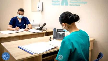 Premieră în România: A fost deschis un call center pentru rudele sau aparținătorii pacienților de pe secția ATI-COVID-19 de la Institutul „Marius Nasta”