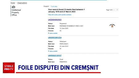 Prăjitura CREMȘNIT, caz de dispută printre românii din Marea Britanie, după ce a fost înregistrată la Institutul Englez de Proprietate Intelectuală