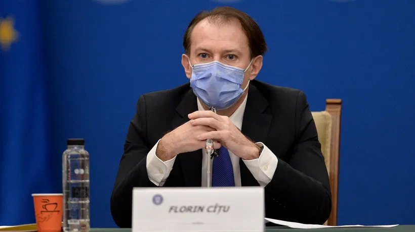 Premierul Florin Cîțu respinge varianta relaxării unor restricții înainte de 1 iunie: „Toate sunt legate de rata de vaccinare”