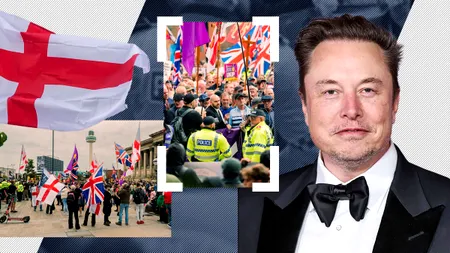 Elon Musk se alătură mișcării patriotice „Operațiunea Ridicați Steagurile”. Miliardarul a avertizat că „RĂZBOIUL CIVIL este inevitabil în Anglia”