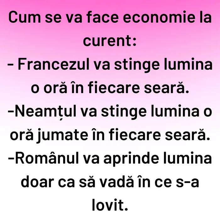 BANCUL ZILEI | Cum se face economie la curent