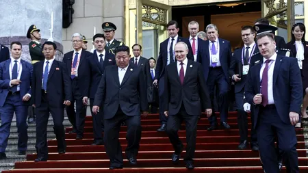 ÎNTÂLNIREA dintre Vladimir Putin și Kim Jong-Un s-a încheiat/ Rusia și Coreea de Nord sfidează presiunile Occidentului
