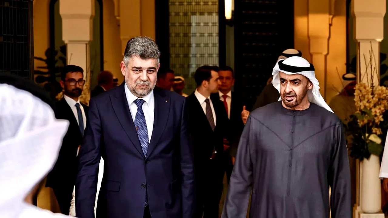 Marcel CIOLACU s-a întâlnit cu PREȘEDINTELE Emiratelor Arabe Unite/Pe timp de PACE, putem CONSTRUI