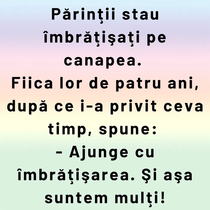 Bancul de marți | Părinții și fiica de 4 ani