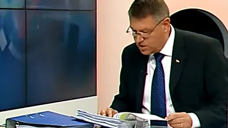 DEZBATERE PONTA-IOHANNIS. Iohannis îi aruncă lui Ponta din nou „fițuicile