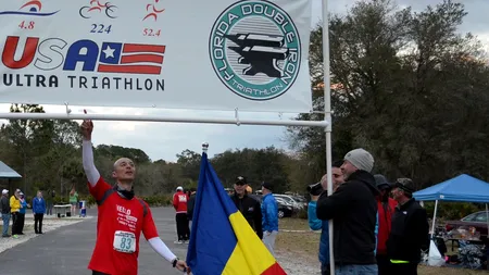 Primul român care a terminat un ultratriatlon