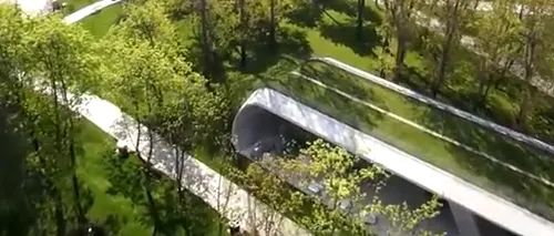 Cum arată Parcul Drumul Taberei din Capitală filmat dintr-o dronă 