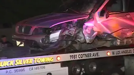 Accident mortal în Los Angeles. SUV-ul unui cunoscut actor a fost spulberat de un Ferrari