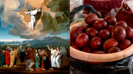 Înălțarea Domnului: Tradiția și semnificația vopsirii ouălor în roșu