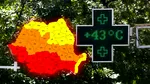 România este traversată de un „dom de foc”, în weekend. Cod roșu de caniculă și temperaturi de până la 43°C