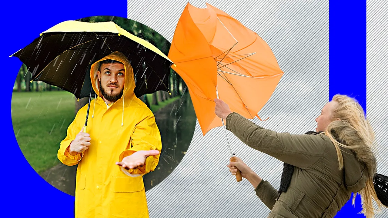 Avertizare de vreme SEVERĂ imediată: Mare parte din țară este sub alertă meteo de vijelii și furtuni cu descărcări electrice