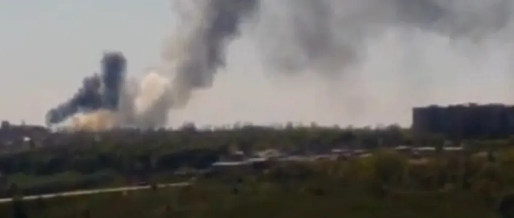 Explozii puternice într-o uzină de armament din Donețk aflată sub controlul insurgenților proruși