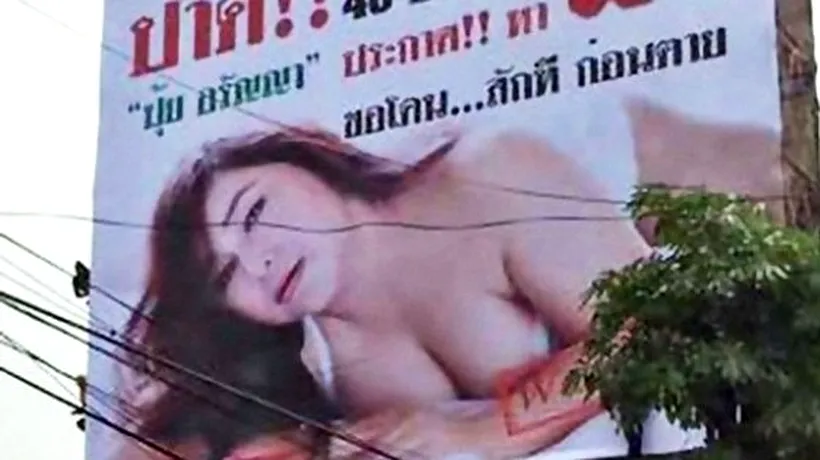Gestul disperat al unei virgine de 40 de ani. Ce scrie pe afișul uriaș pe care l-a pus în centrul capitalei 