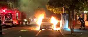 Incendiu DEVASTATOR într-o stație de încărcare în Satu Mare: Un Audi electric a fost mistuit de flăcări