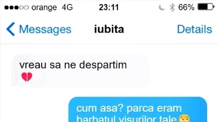BANCUL ZILEI | „Vreau să ne despărțim!”