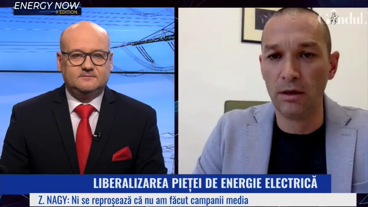 Energy Now II Edition. Zoltan Nagy, ANRE: „Ar fi ilegal să stabilim prețurile la care furnizorii ar trebui să livreze energia electrică la consumatorii casnici”