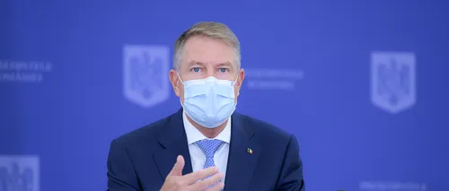 Klaus Iohannis: „Ne aflăm din păcate într-un veritabil val doi al pandemiei”