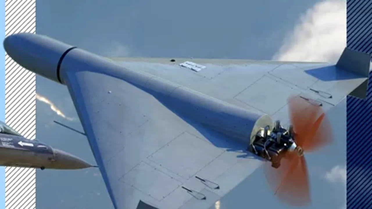 Fragmente de dronă rusească de tip GERAN 2, găsite în zona Plauru, județul Tulcea