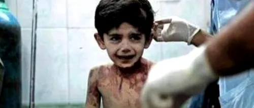 O imagine controversată. Ultimele cuvinte ale un copil de 3 ani din Siria: Îi voi spune lui Dumnezeu totul
