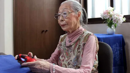 CARTEA RECORDURILOR. Cel mai în vârstă gamer din lume. La 90 de ani se joacă peste 3 ore zilnic