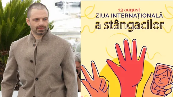 13 August, calendarul zilei: Sebastian Stan împlinește 44 de ani. Ziua internaţională a stângacilor
