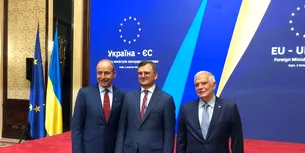 VIDEO | Miniștrii de externe ai UE, întâlnire surpriză la Kiev. Odobescu: „Atacurile rușilor asupra porturilor de pe Dunăre, sunt crize de război”