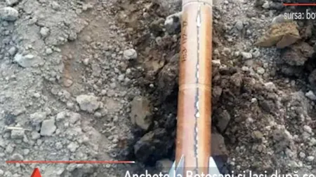 Anchete la Botoșani și Iași după ce o rachetă antigrindină a căzut într-o grădină