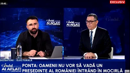 Victor Ponta comentează absența lui Simion de la dezbateri: „E CÂRLAN. O mare greșeală”